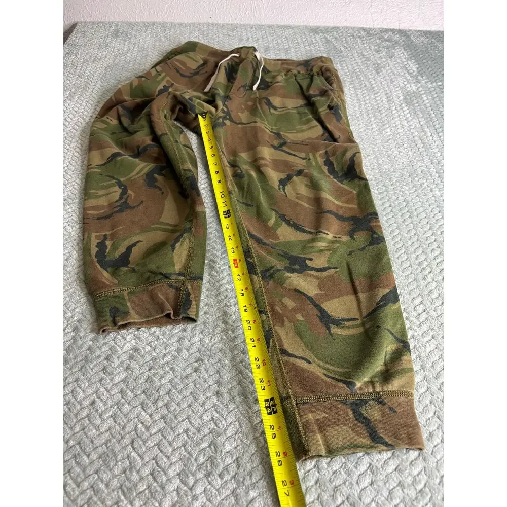 Polo Ralph Lauren Camo Sweatpants Men’s Large Military Woodland Joggers